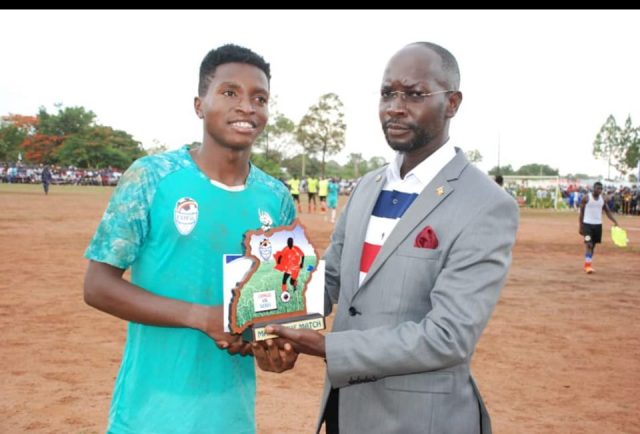 Allan Okello of Lango Province scored a hattrick for Lango to cap his Man of the match performance on Saturday
