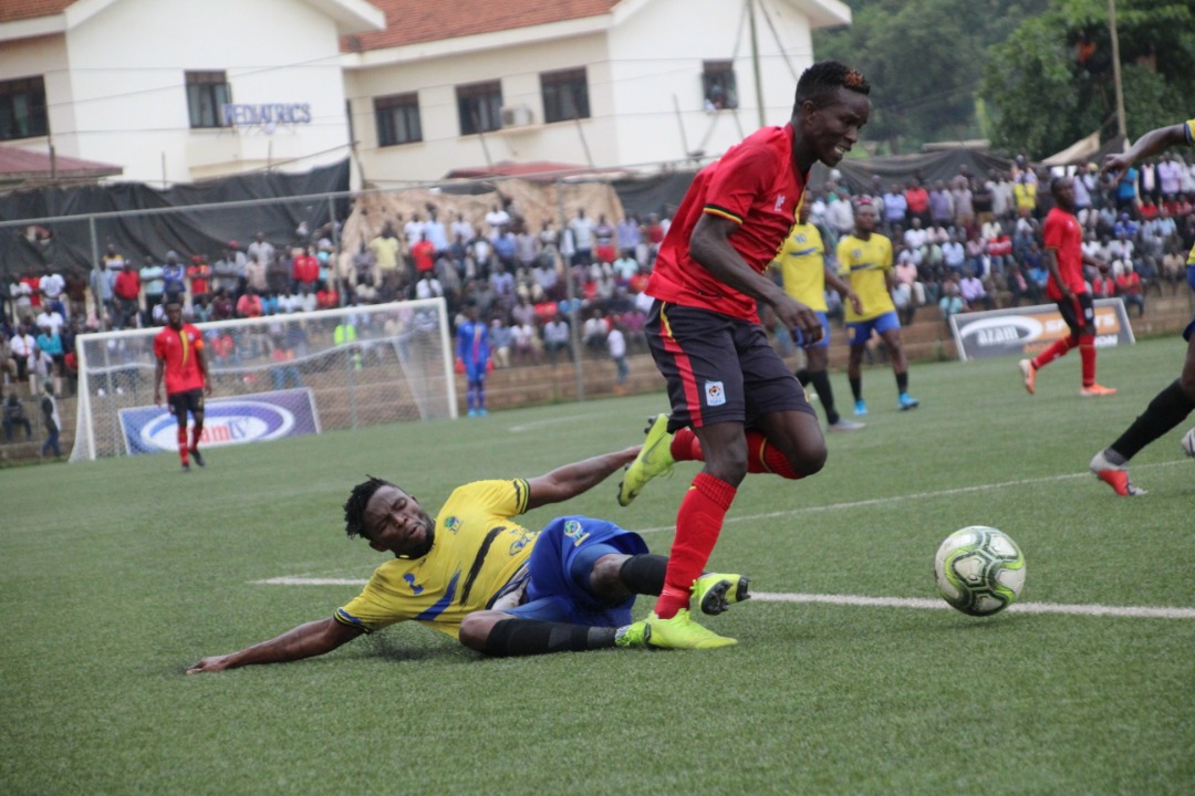 Joachim Ojera in action for Cranes recently