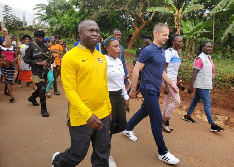 UEFA President labels visit to Uganda ‘an emotional experience’