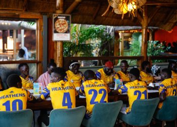 Heathens enjoy bonding session at Gaucho Grill to celebrate glory