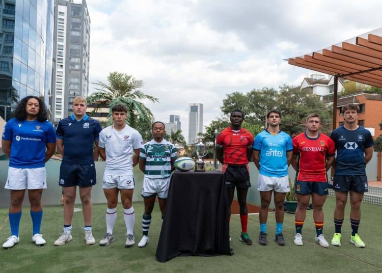 Captains gather in Kenya for World Rugby U20 Trophy’s highly anticipated return