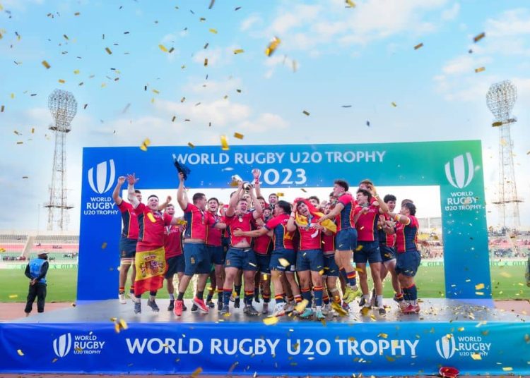 Spain win World Rugby U20 Trophy after 10-try thriller against Uruguay