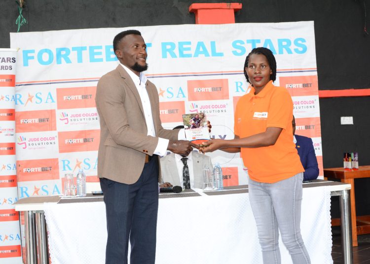 Atukunda dedicates Fortebet Real Stars Sports Award to his mother