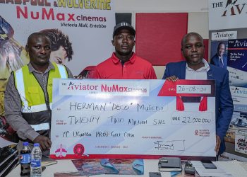 Numax Cinemas & The Aviator Africa sponsor golfer Mutebi with UGX 22M for the Uganda Professionals Open