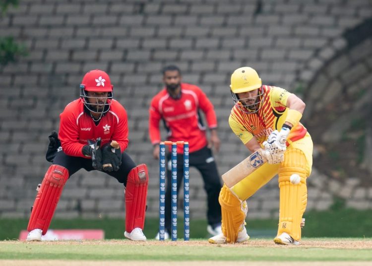 Cricket Cranes out-muscle hosts Hong Kong-China to maintain unbeaten streak in ICC CWC Challenge League B