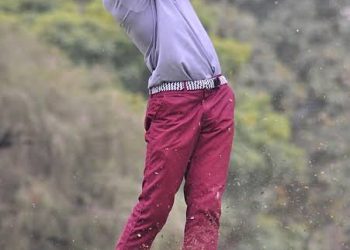 POA Golf Series: Otile Battles tough start to take lead at Lugazi Hills