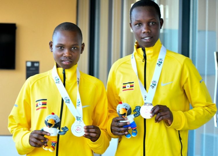 Uganda athletics team claims Silver and Bronze at African Youth Games in Angola