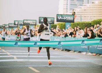 ‎Cheptegei shows road racing strength with Dubai Half Marathon success