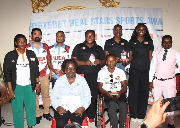 ForteBet Real Stars Awards honour Uganda’s international sporting Heroes for July
