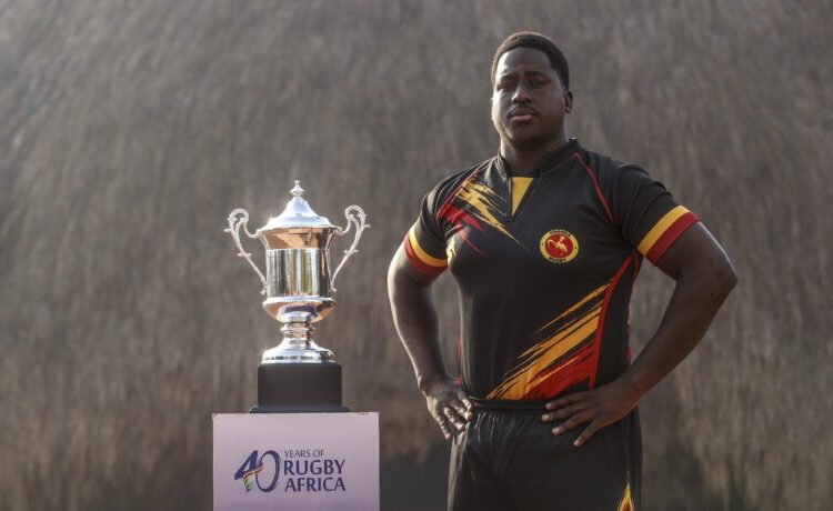 Uganda U20 Captain Elijah Kantinti ready to lead Rugby Cranes in Barthes Trophy home challenge