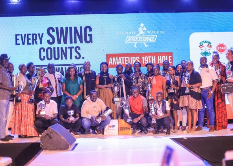Johnnie Walker Afro Exchange adds flavour to Uganda Amateur Open’s 19th hole experience