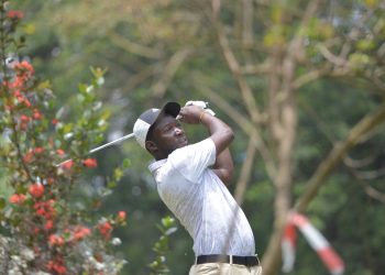 Rugumayo, Olapade deadlocked at Johnnie Walker Uganda Professionals Open halfway mark