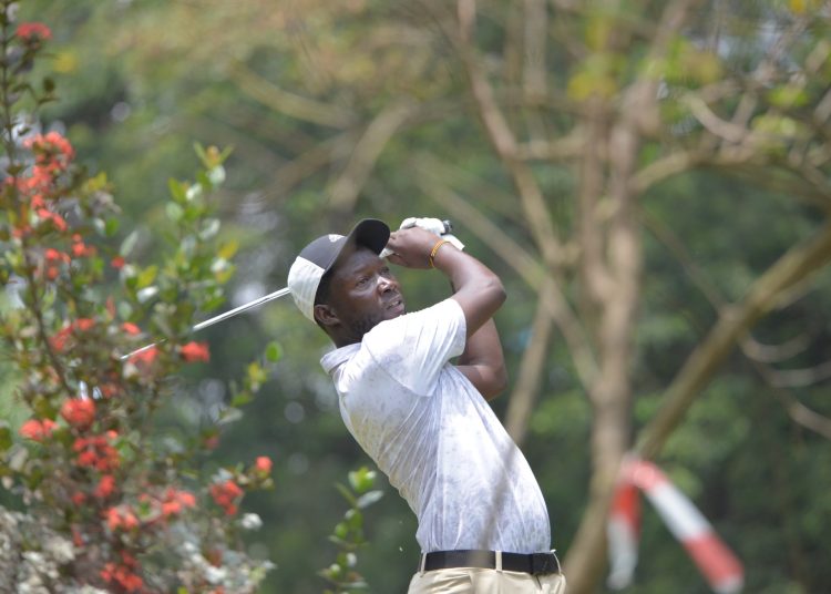 Rugumayo, Olapade deadlocked at Johnnie Walker Uganda Professionals Open halfway mark
